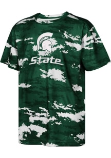 Youth Green Michigan State Spartans Scrimmage Short Sleeve T-Shirt