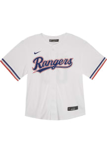 Nike Texas Rangers Toddler White Home Game Blank Jersey