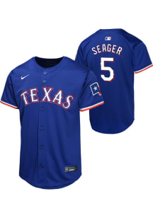 Corey Seager  Nike Texas Rangers Youth Blue Alt 2 Limited Jersey