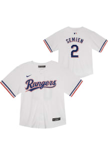 Marcus Semien  Texas Rangers Toddler White Home Game Jersey