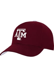 Texas A&amp;M Aggies Maroon Precurved Snap Youth Adjustable Hat