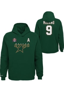 Mike Modano Mitchell and Ness Dallas Stars Youth Alt NN Long Sleeve Player Hoodie Green