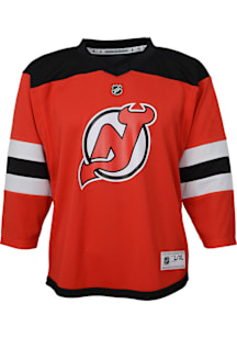 New Jersey Boys Red Blank Home Replica Hockey Jersey