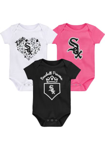 Chicago White Sox Baby Black Home Run Set One Piece