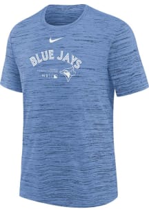 Nike Toronto Blue Jays Youth Light Blue Practice Short Sleeve T-Shirt