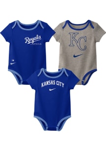 Nike Kansas City Royals Baby Blue Wordmark One Piece