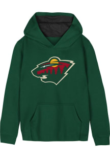 Minnesota Wild Boys Green Prime Long Sleeve Hooded Sweatshirt