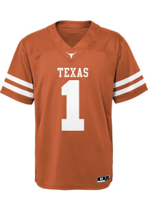 Texas Longhorns Boys Burnt Orange Replica Football Jersey