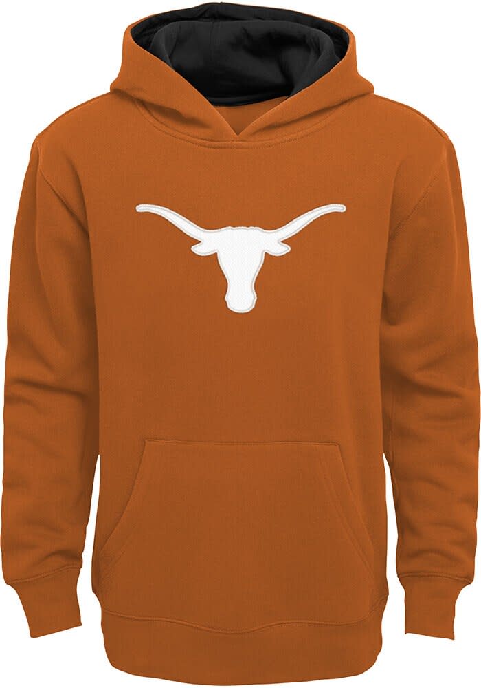 Texas Longhorns Boys Prime Logo Hoodie Ã‚Â BURNTORANGE 133422398