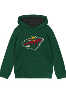 Minnesota Wild Toddler Green Prime Long Sleeve Hooded Sweatshirt