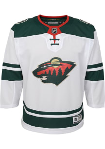 Minnesota Wild Toddler White Premier Away Jersey Hockey Jersey