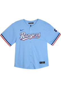Nike Texas Rangers Baby Light Blue Alt. 1 Limited Blank Jersey Baseball Jersey