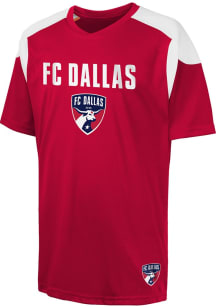 FC Dallas Youth Red Wordmark Short Sleeve T-Shirt