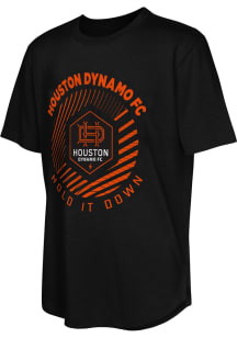 Houston Dynamo Youth Black Shinning Moment Short Sleeve T-Shirt