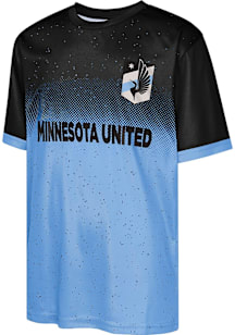 Minnesota United FC Youth Light Blue Stalwart Defender Short Sleeve T-Shirt