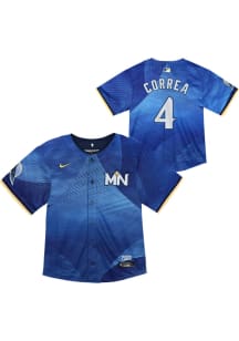 Carlos Correa  Minnesota Twins Toddler Navy Blue City Connect Limited Jersey