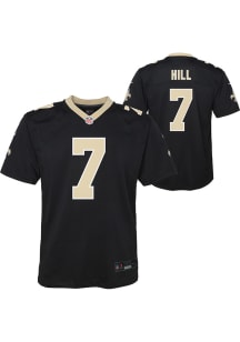 Taysom Hill New Orleans Saints Youth Black Nike Game Home Football Jersey