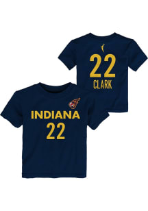 Caitlin Clark Indiana Fever Toddler Navy Blue NN Short Sleeve Player T Shirt