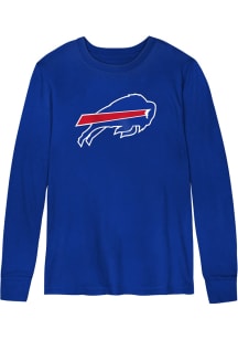 Buffalo Bills Boys Blue Primary Logo Long Sleeve T-Shirt