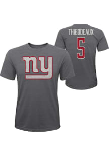 Kayvon Thibodeaux New York Giants Youth Grey Grinder NN Player Tee