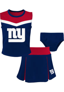 New York Giants Girls Blue Spirit Cheer Cheer Set