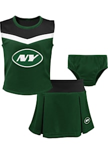 New York Jets Girls Green Spirit Cheer Cheer Set