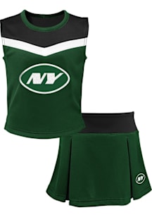 New York Jets Girls Green Spirit Cheer Set Cheer