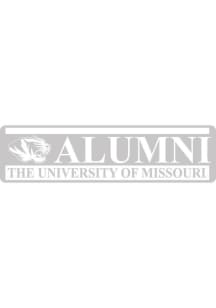 Missouri Tigers 3x10 Full Name Alumni Auto Decal - White