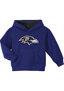 Baltimore Ravens Toddler Purple Prime Long Sleeve Hooded Sweatshirt