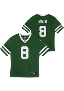 Aaron Rodgers New York Jets Baby Green Nike Replica Football Jersey