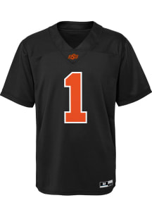 Oklahoma State Cowboys Boys Orange Replica Football Jersey