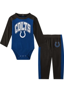 Indianapolis Colts Infant Blue Rookie Of The Year Set Top and Bottom