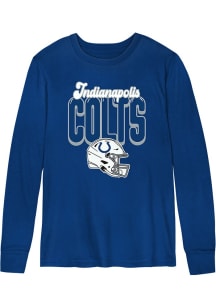 Indianapolis Colts Toddler Blue Tall Boy Long Sleeve T-Shirt