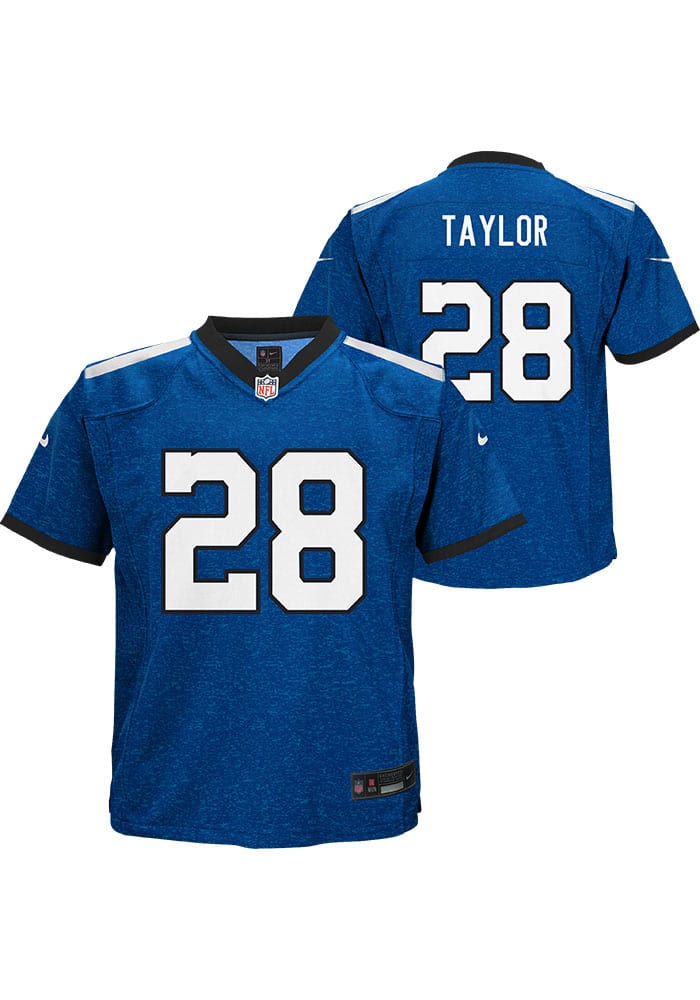 Indianapolis Colts Jonathan Taylor Boys Color Rush BLUE Nike