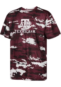 Texas A&amp;M Aggies Youth Maroon Scrimmage Short Sleeve T-Shirt