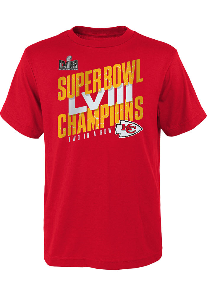 Kansas City Chiefs Boys Super Bowl LVIII Champs Iconic Victory Short ...