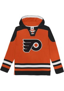 Philadelphia Flyers Boys Orange Ageless Long Sleeve Hooded Sweatshirt