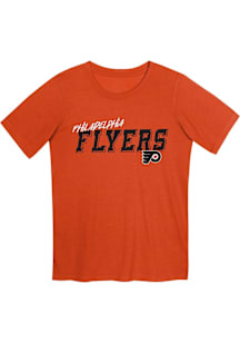 Philadelphia Flyers Boys Orange Fast and Free Short Sleeve T-Shirt
