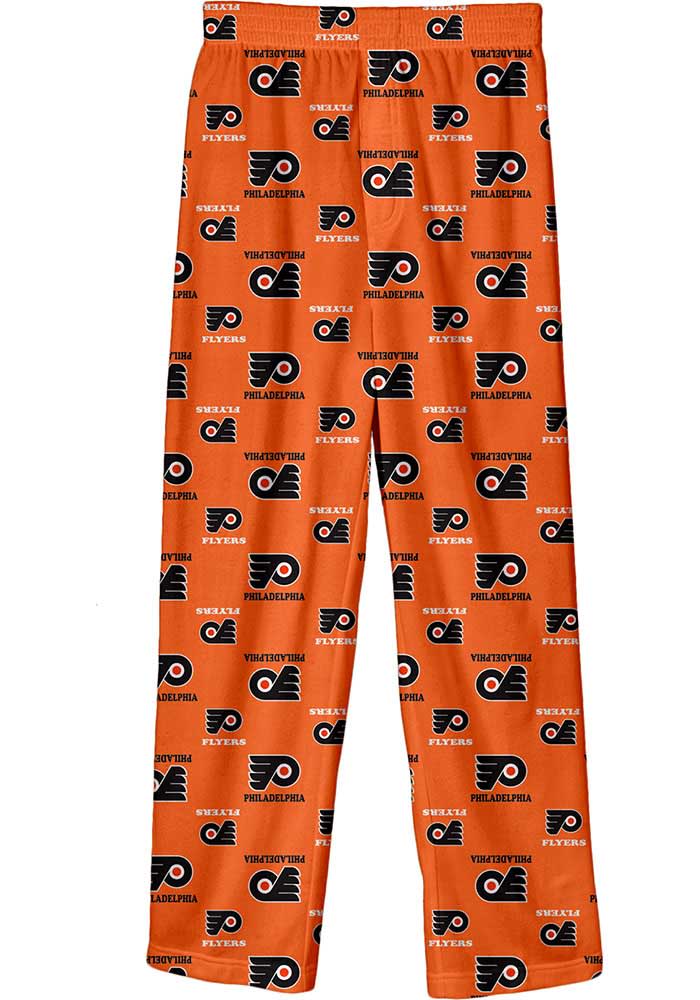 NHL Edmonton Oilers Hockey Team Logo Allover Print Pyjama Pants, Youth,  Assorted Sizes