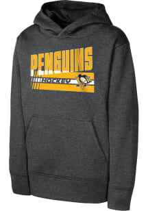 Pittsburgh Penguins Youth Black Best Draft Pick Long Sleeve Hoodie