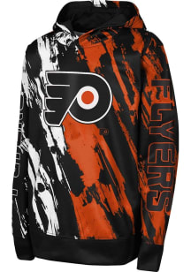 Philadelphia Flyers Youth Orange Master Snipe Long Sleeve Hoodie