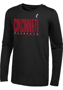 Youth Black Cincinnati Bearcats Pumped Up Long Sleeve T-Shirt