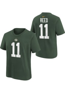 Jayden Reed Green Bay Packers Youth Green NN Player Tee