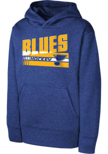 St Louis Blues Youth Blue Best Draft Pick Long Sleeve Hoodie