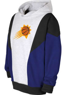 Phoenix Suns Youth Black Champion League Long Sleeve Hoodie