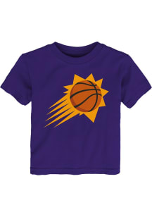 Phoenix Suns Toddler Purple Primary Logo Short Sleeve T-Shirt