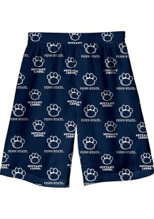 Youth Navy Blue Penn State Nittany Lions Printed Shorts