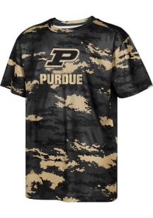 Youth Black Purdue Boilermakers Scrimmage Short Sleeve T-Shirt