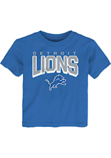 Detroit Lions Toddler Blue On The Block Short Sleeve T-Shirt