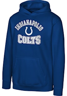 Indianapolis Colts Youth Blue Home Town Long Sleeve Hoodie
